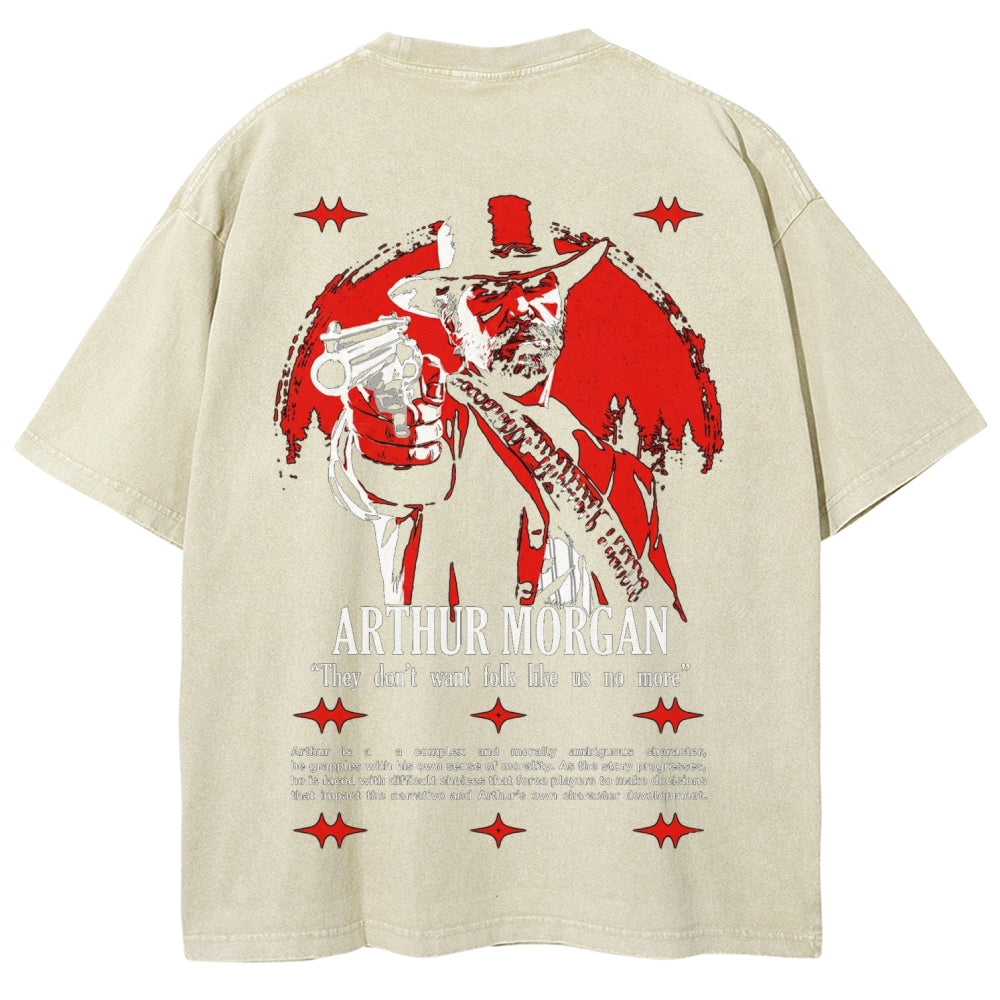 Red Dead Redemption Unisex Fit Washed T-Shirt 2605006934