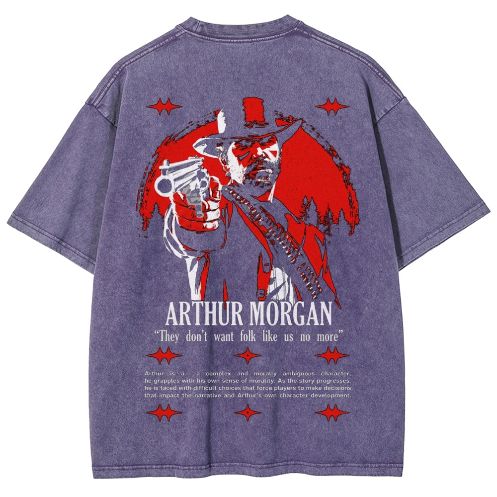 Red Dead Redemption Unisex Fit Washed T-Shirt 2605006934