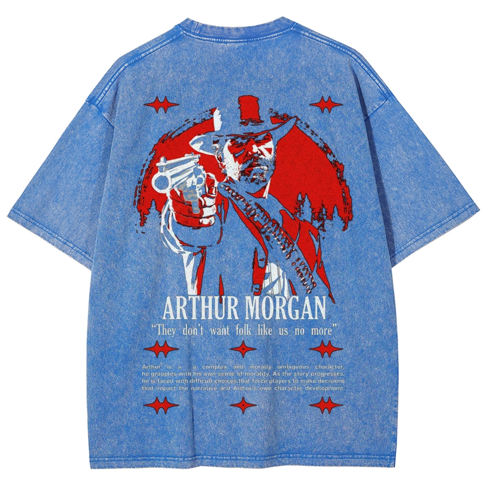 Red Dead Redemption Unisex Fit Washed T-Shirt 2605006934