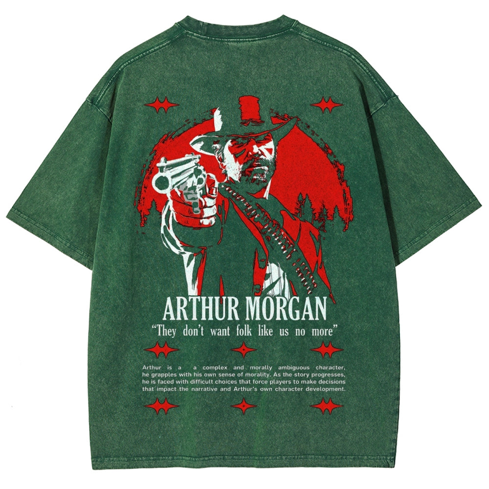 Red Dead Redemption Unisex Fit Washed T-Shirt 2605006934