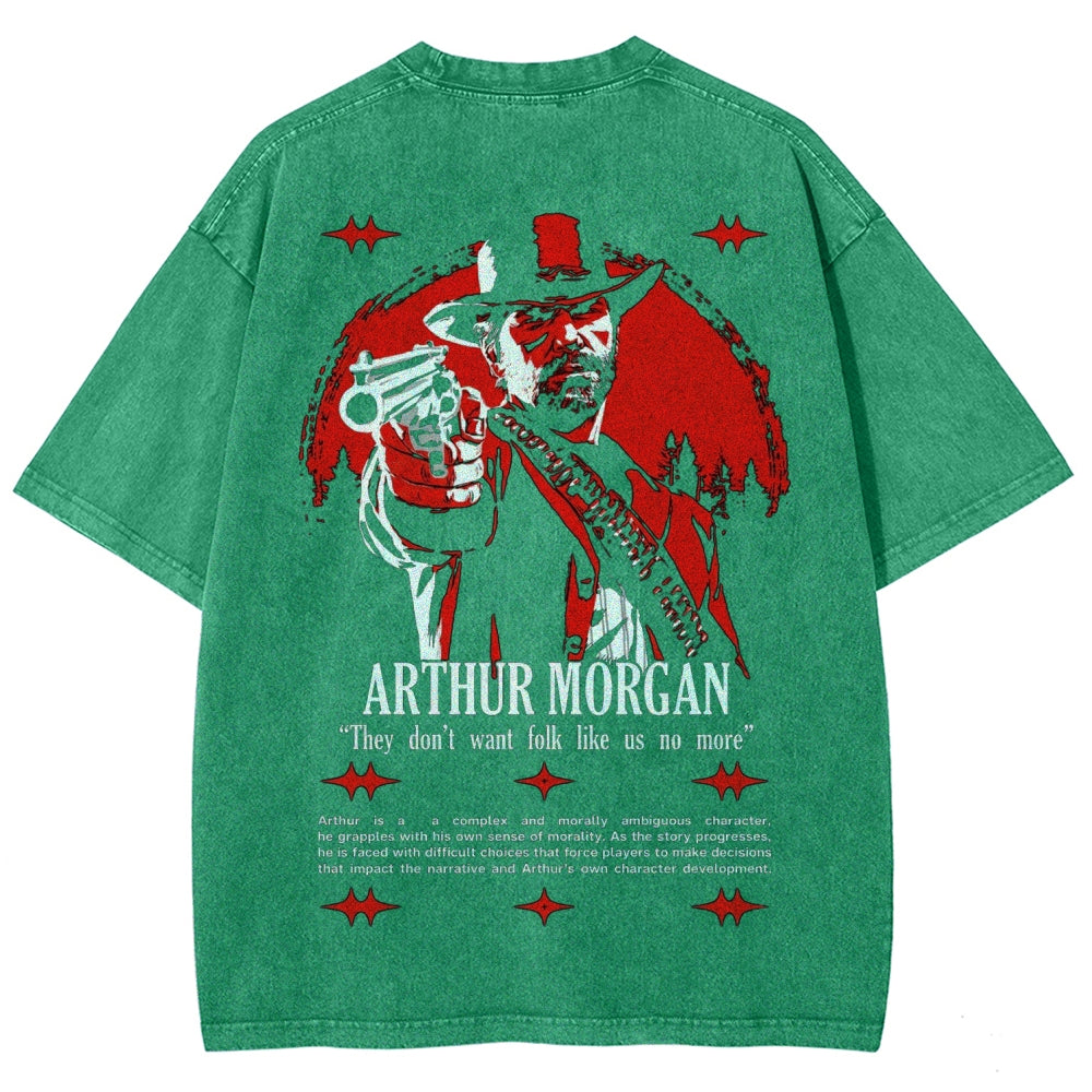 Red Dead Redemption Unisex Fit Washed T-Shirt 2605006934