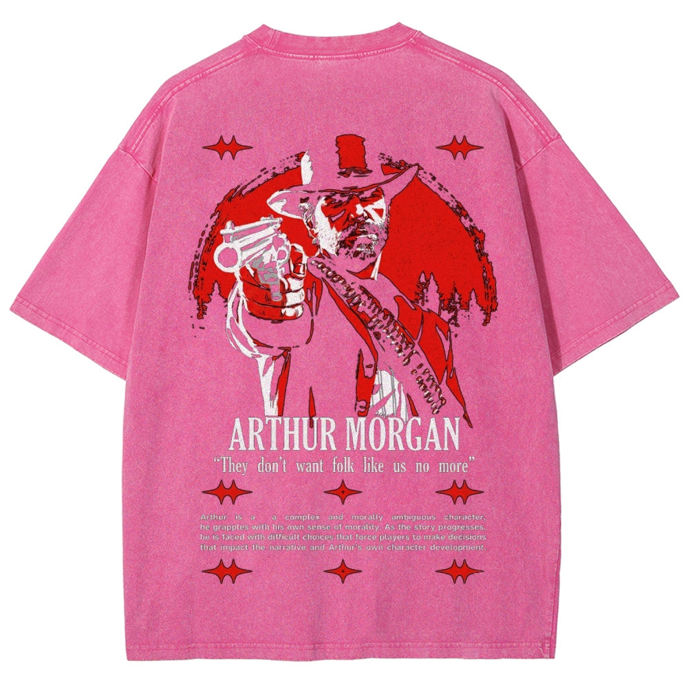 Red Dead Redemption Unisex Fit Washed T-Shirt 2605006934