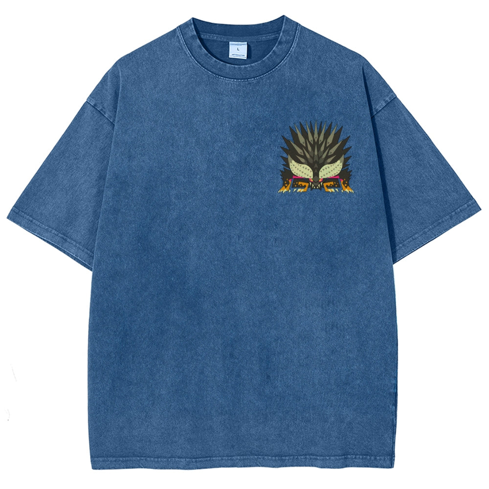 Monster Hunter Unisex Fit Washed T-Shirt 2605007688