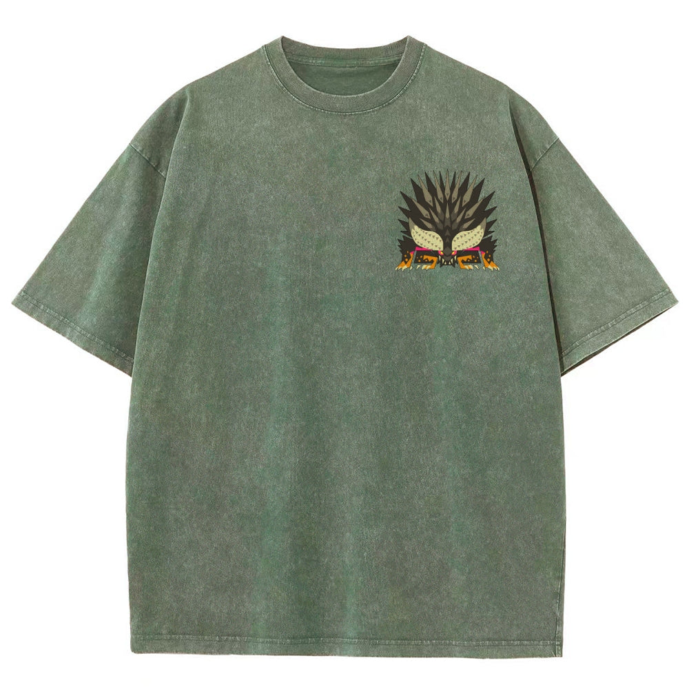 Monster Hunter Unisex Fit Washed T-Shirt 2605007688