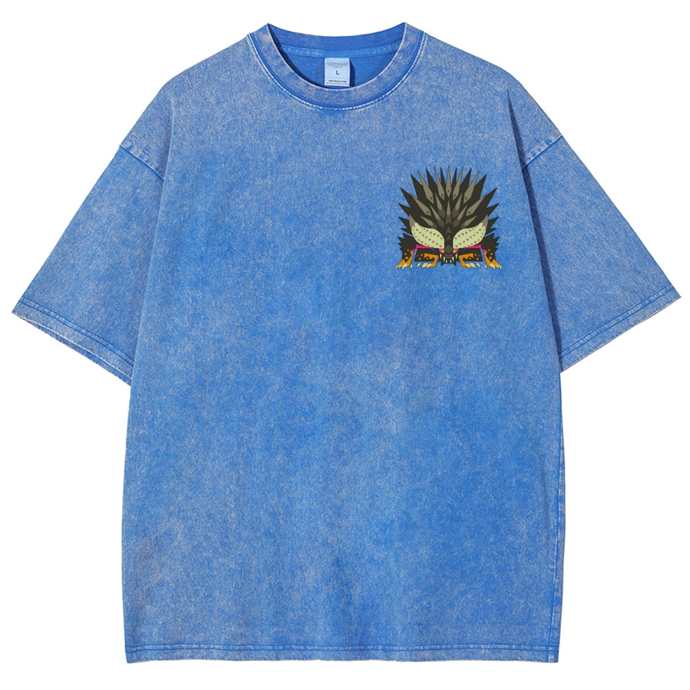 Monster Hunter Unisex Fit Washed T-Shirt 2605007688