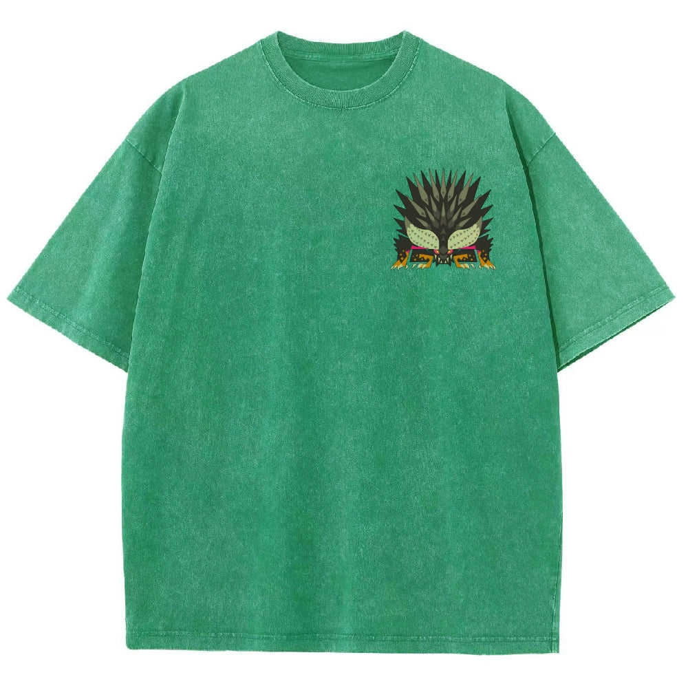 Monster Hunter Unisex Fit Washed T-Shirt 2605007688