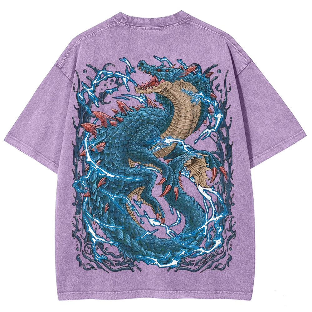 Monster Hunter Unisex Fit Washed T-Shirt 2605007711
