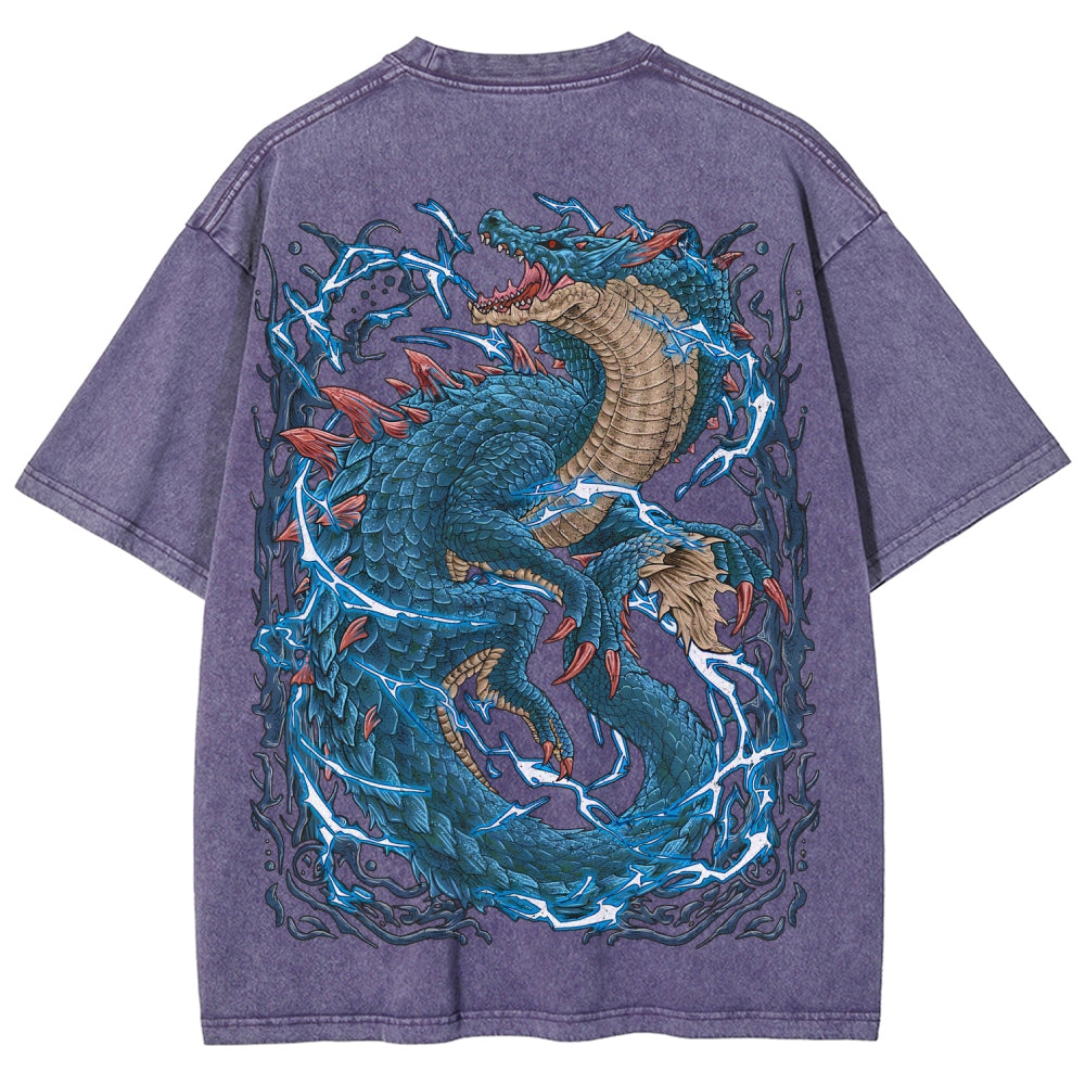 Monster Hunter Unisex Fit Washed T-Shirt 2605007711