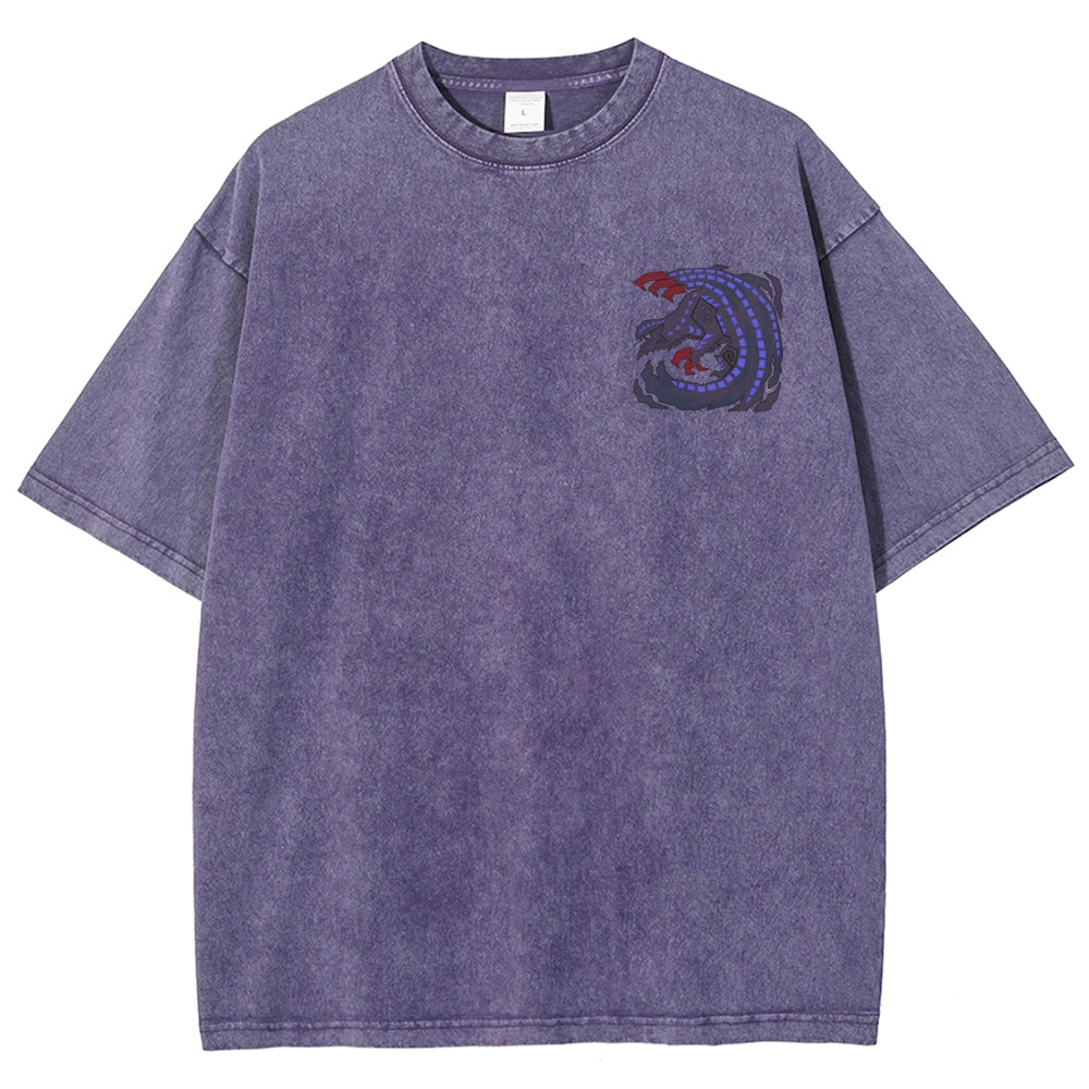 Monster Hunter Unisex Fit Washed T-Shirt 2605007712