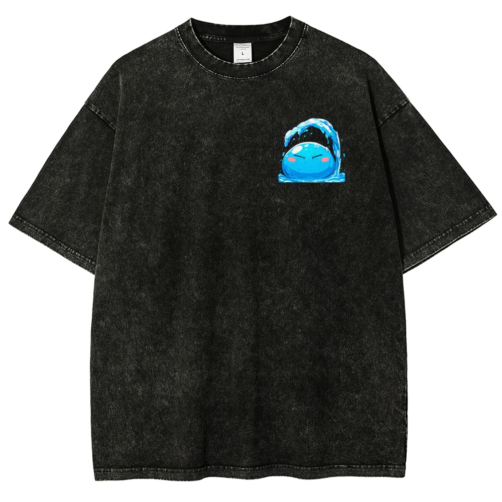 That Time I Got Reincarnated as a Slime  Unisex Fit Washed T-Shirt 2605012548