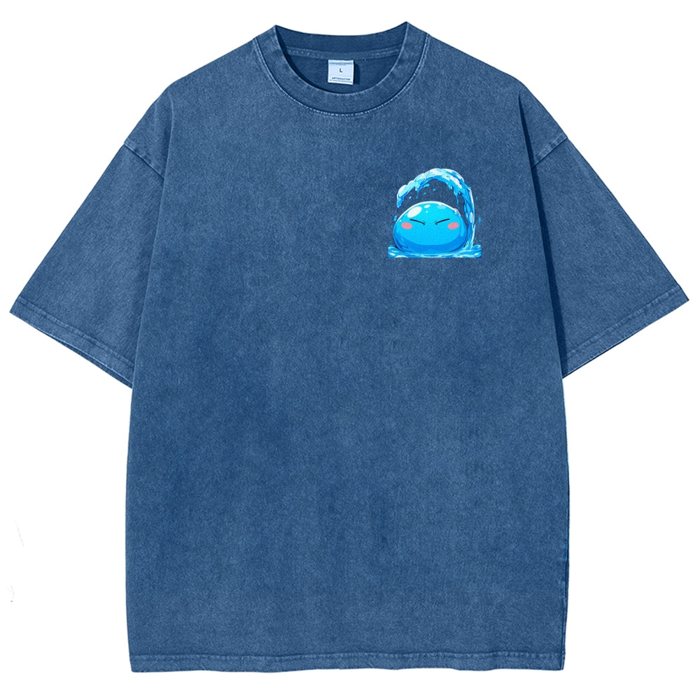 That Time I Got Reincarnated as a Slime  Unisex Fit Washed T-Shirt 2605012548