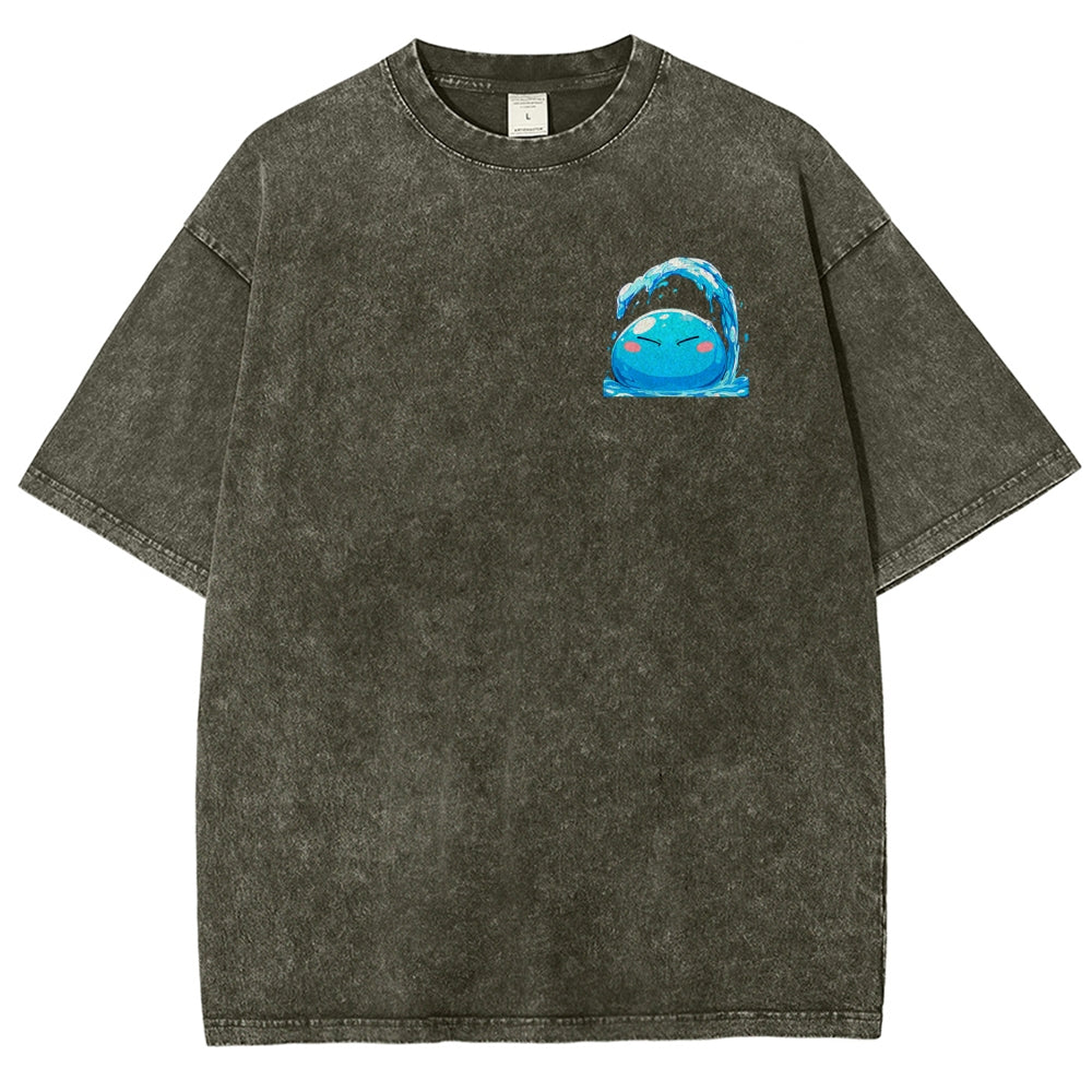 That Time I Got Reincarnated as a Slime  Unisex Fit Washed T-Shirt 2605012548