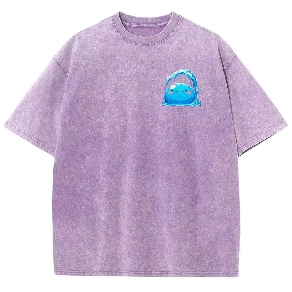 That Time I Got Reincarnated as a Slime  Unisex Fit Washed T-Shirt 2605012548