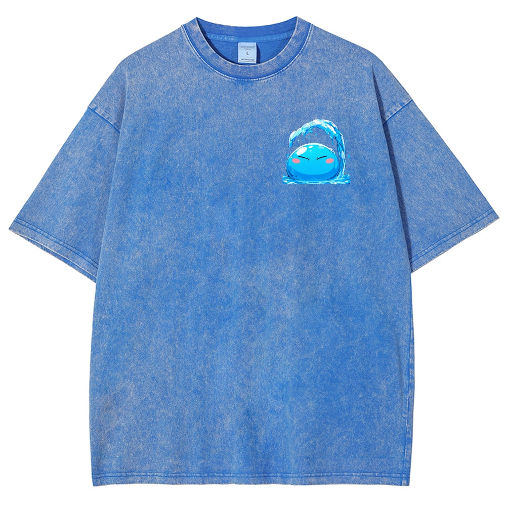 That Time I Got Reincarnated as a Slime  Unisex Fit Washed T-Shirt 2605012548