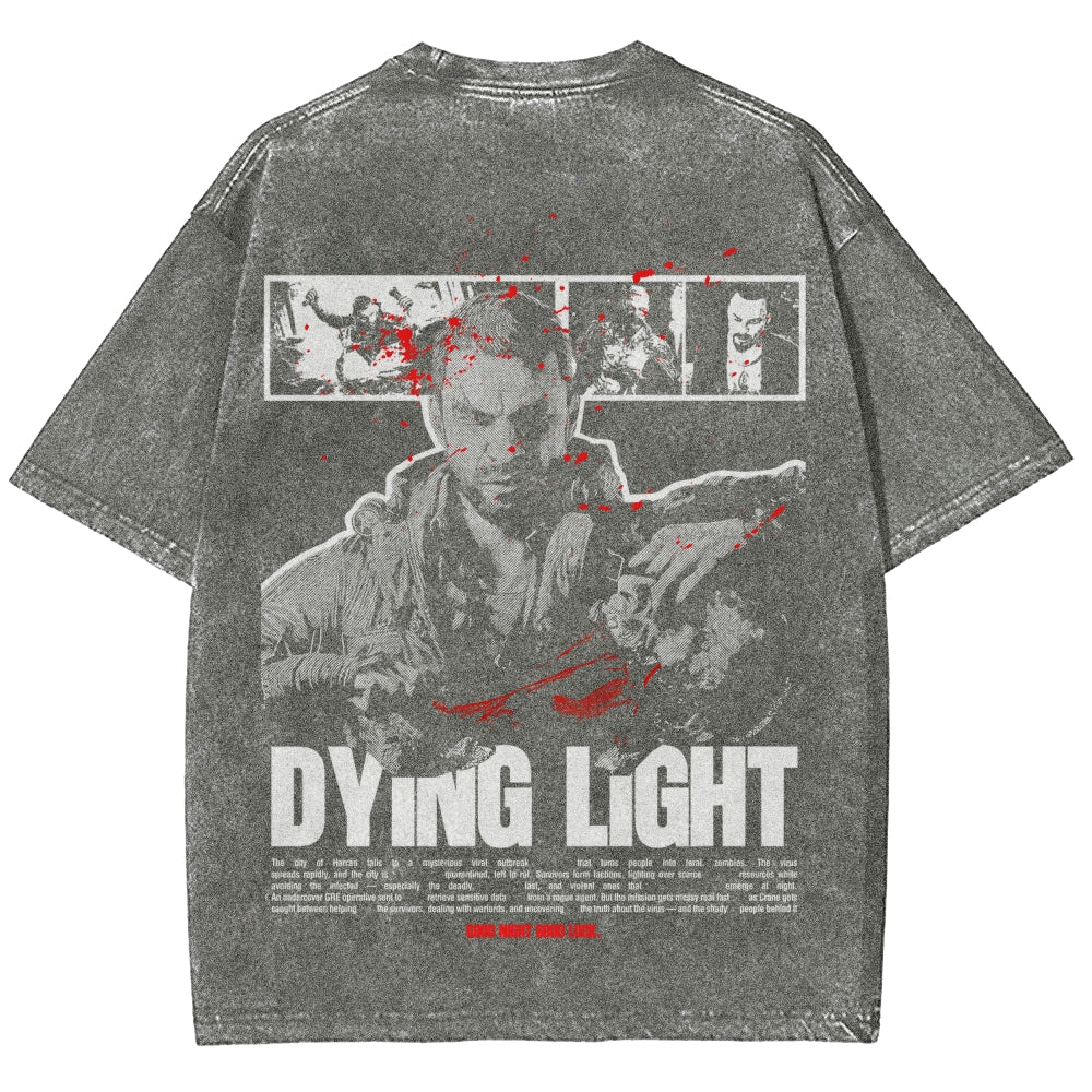 Dying Light Unisex Fit Washed T-Shirt 2605013131