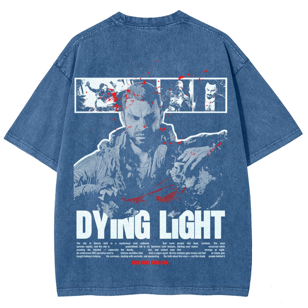 Dying Light Unisex Fit Washed T-Shirt 2605013131