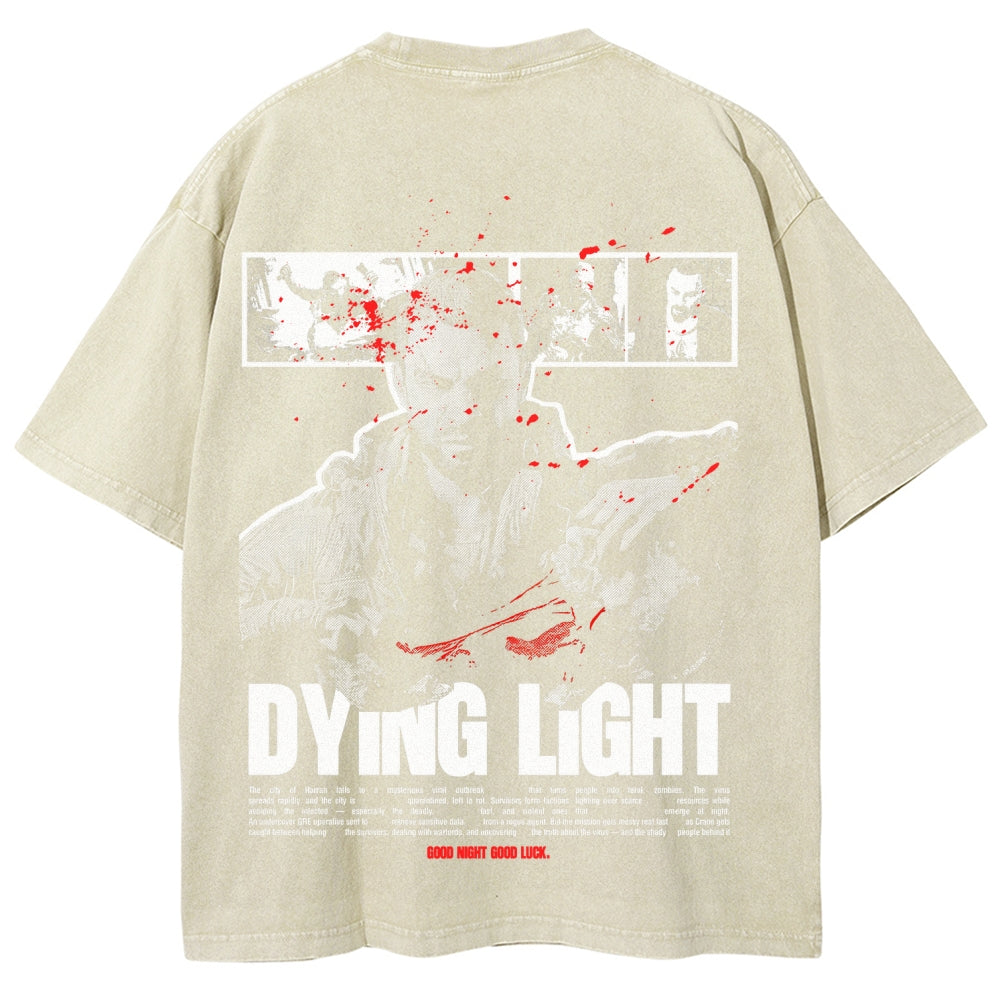 Dying Light Unisex Fit Washed T-Shirt 2605013131