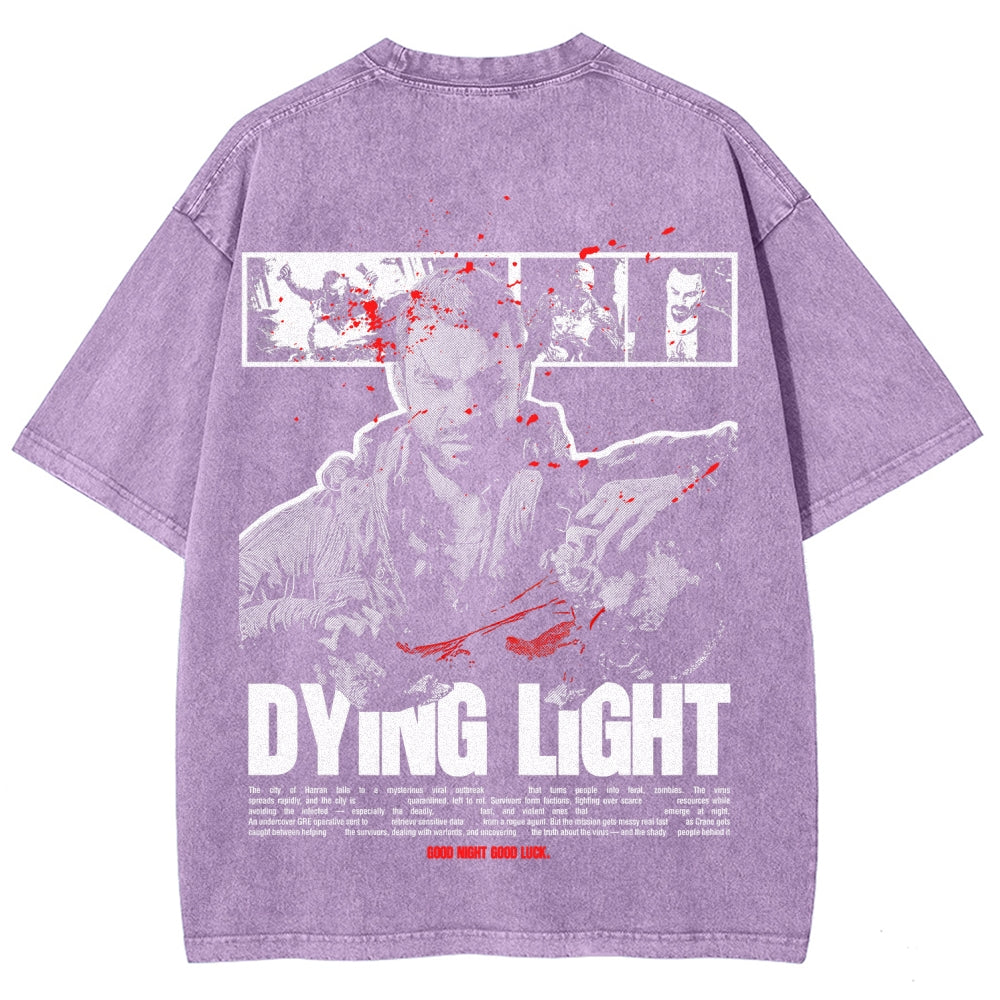 Dying Light Unisex Fit Washed T-Shirt 2605013131