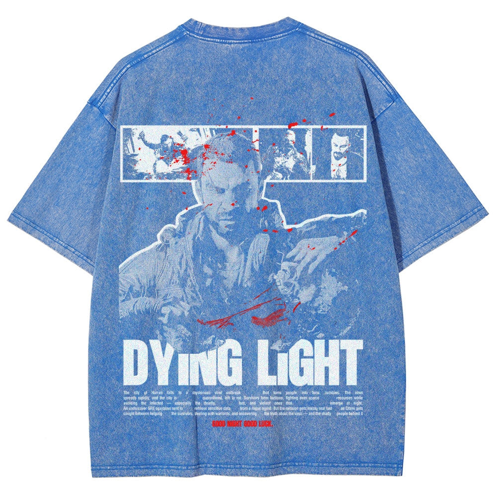 Dying Light Unisex Fit Washed T-Shirt 2605013131