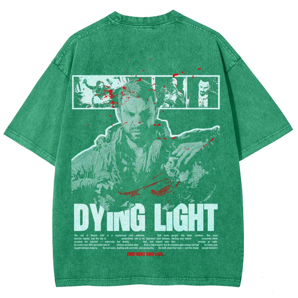 Dying Light Unisex Fit Washed T-Shirt 2605013131