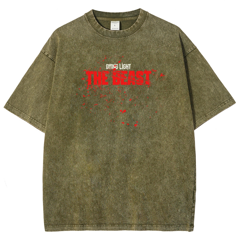 Dying Light Unisex Fit Washed T-Shirt 2605013131