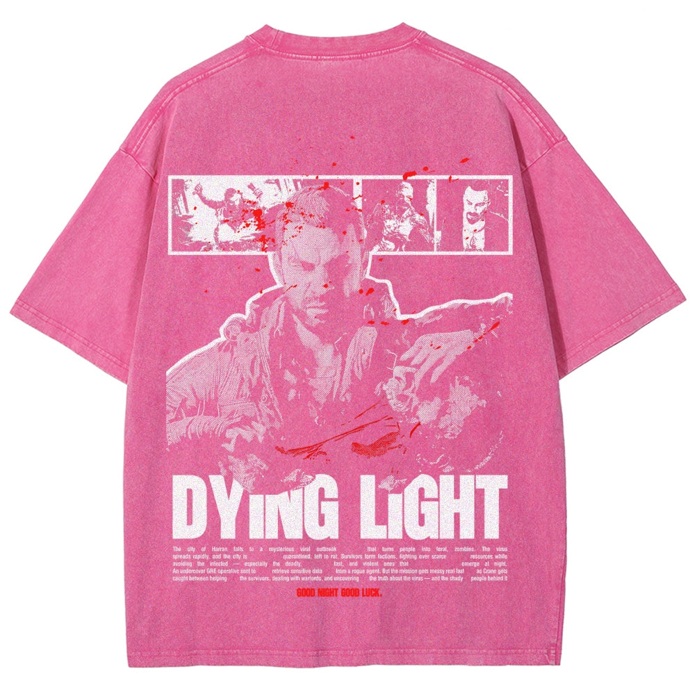 Dying Light Unisex Fit Washed T-Shirt 2605013131