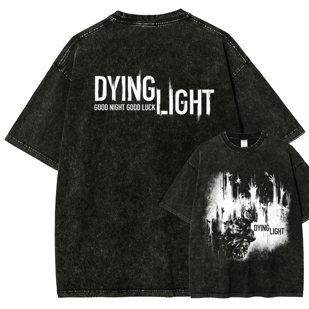 Dying Light Unisex Fit Washed T-Shirt 2605014010