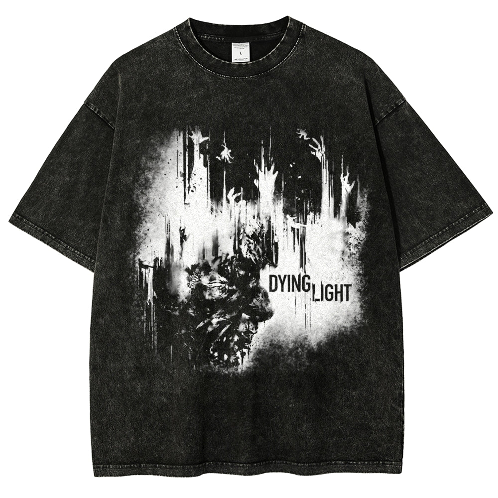 Dying Light Unisex Fit Washed T-Shirt 2605014010