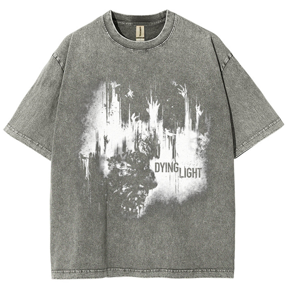 Dying Light Unisex Fit Washed T-Shirt 2605014010