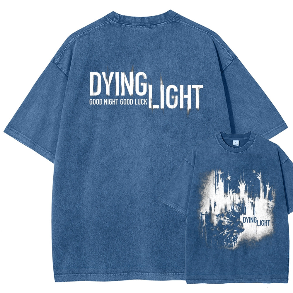 Dying Light Unisex Fit Washed T-Shirt 2605014010