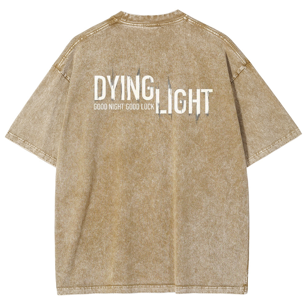 Dying Light Unisex Fit Washed T-Shirt 2605014010