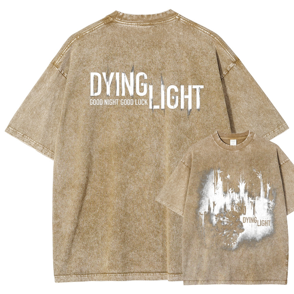 Dying Light Unisex Fit Washed T-Shirt 2605014010