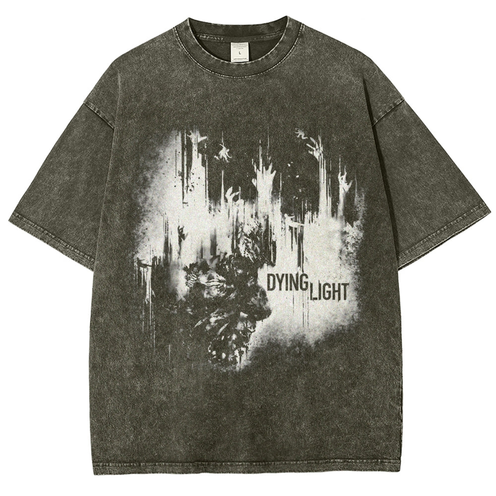 Dying Light Unisex Fit Washed T-Shirt 2605014010