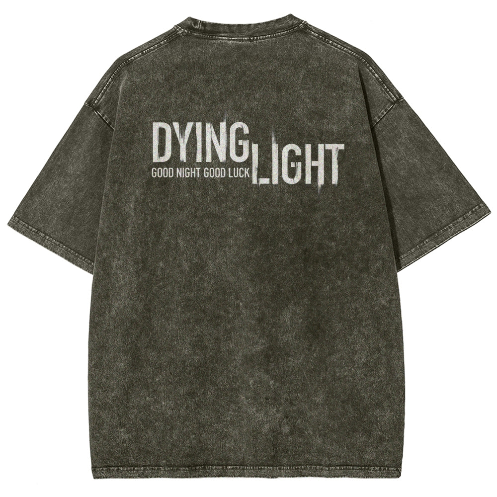 Dying Light Unisex Fit Washed T-Shirt 2605014010