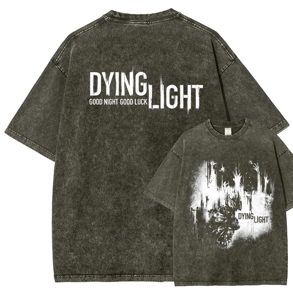 Dying Light Unisex Fit Washed T-Shirt 2605014010