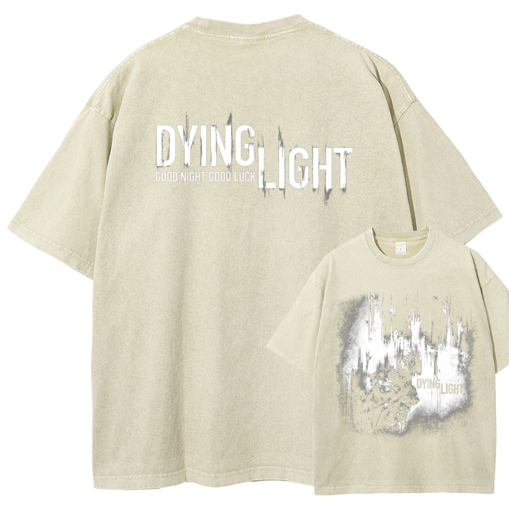 Dying Light Unisex Fit Washed T-Shirt 2605014010