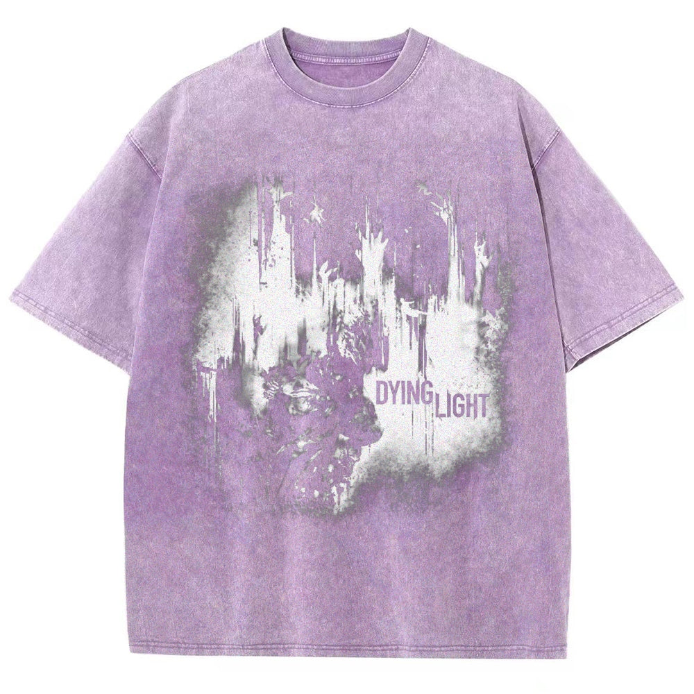 Dying Light Unisex Fit Washed T-Shirt 2605014010