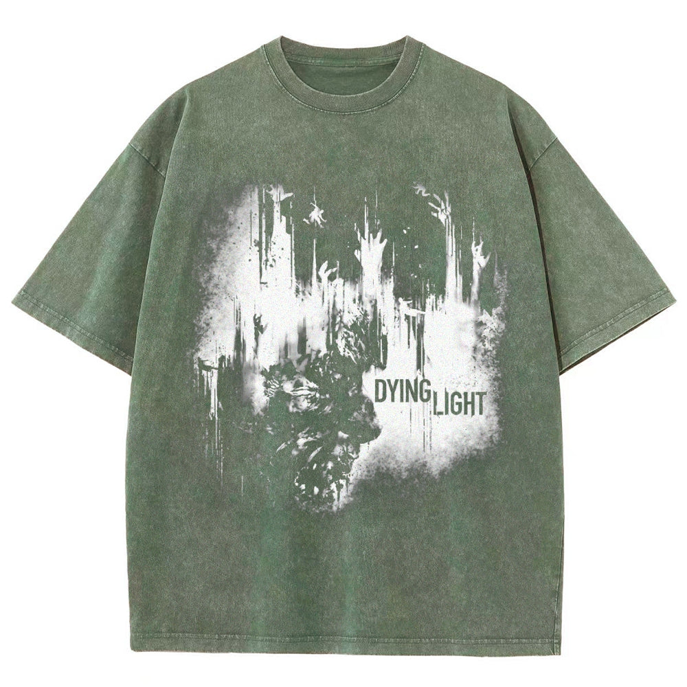 Dying Light Unisex Fit Washed T-Shirt 2605014010