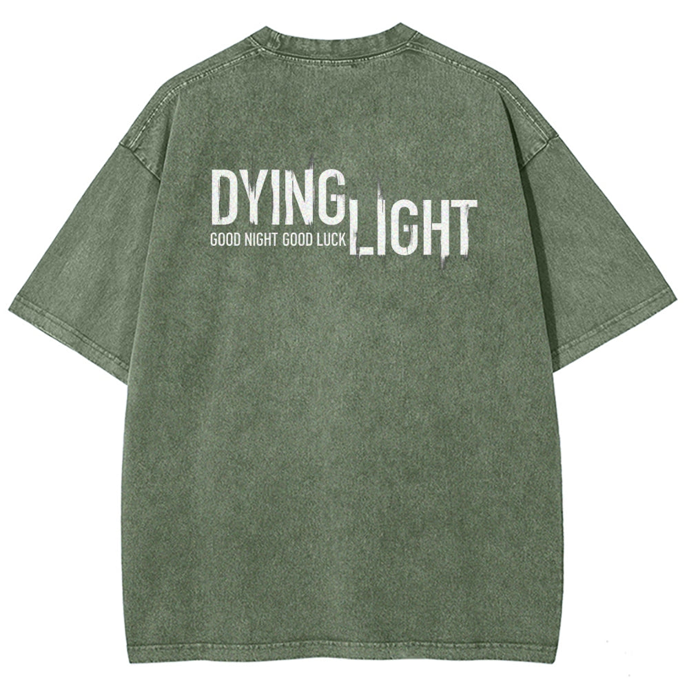 Dying Light Unisex Fit Washed T-Shirt 2605014010