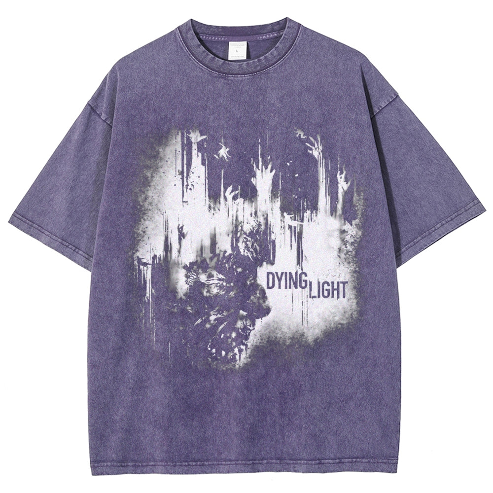Dying Light Unisex Fit Washed T-Shirt 2605014010