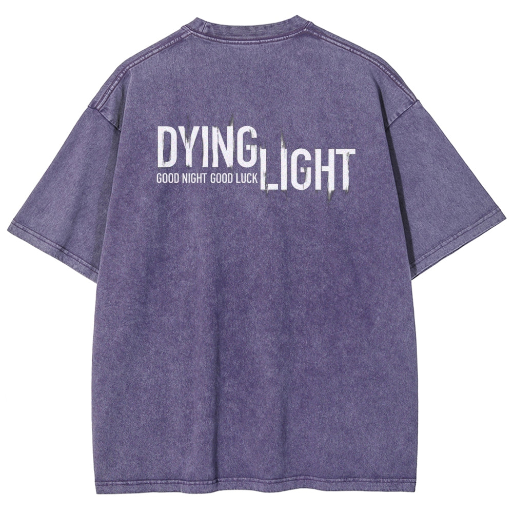 Dying Light Unisex Fit Washed T-Shirt 2605014010