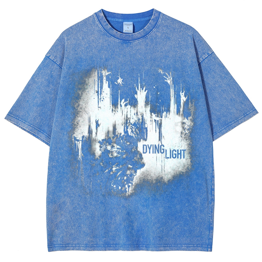 Dying Light Unisex Fit Washed T-Shirt 2605014010
