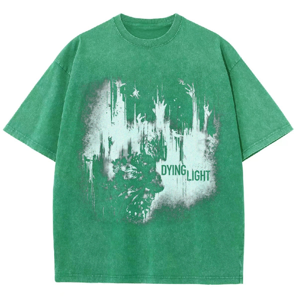 Dying Light Unisex Fit Washed T-Shirt 2605014010