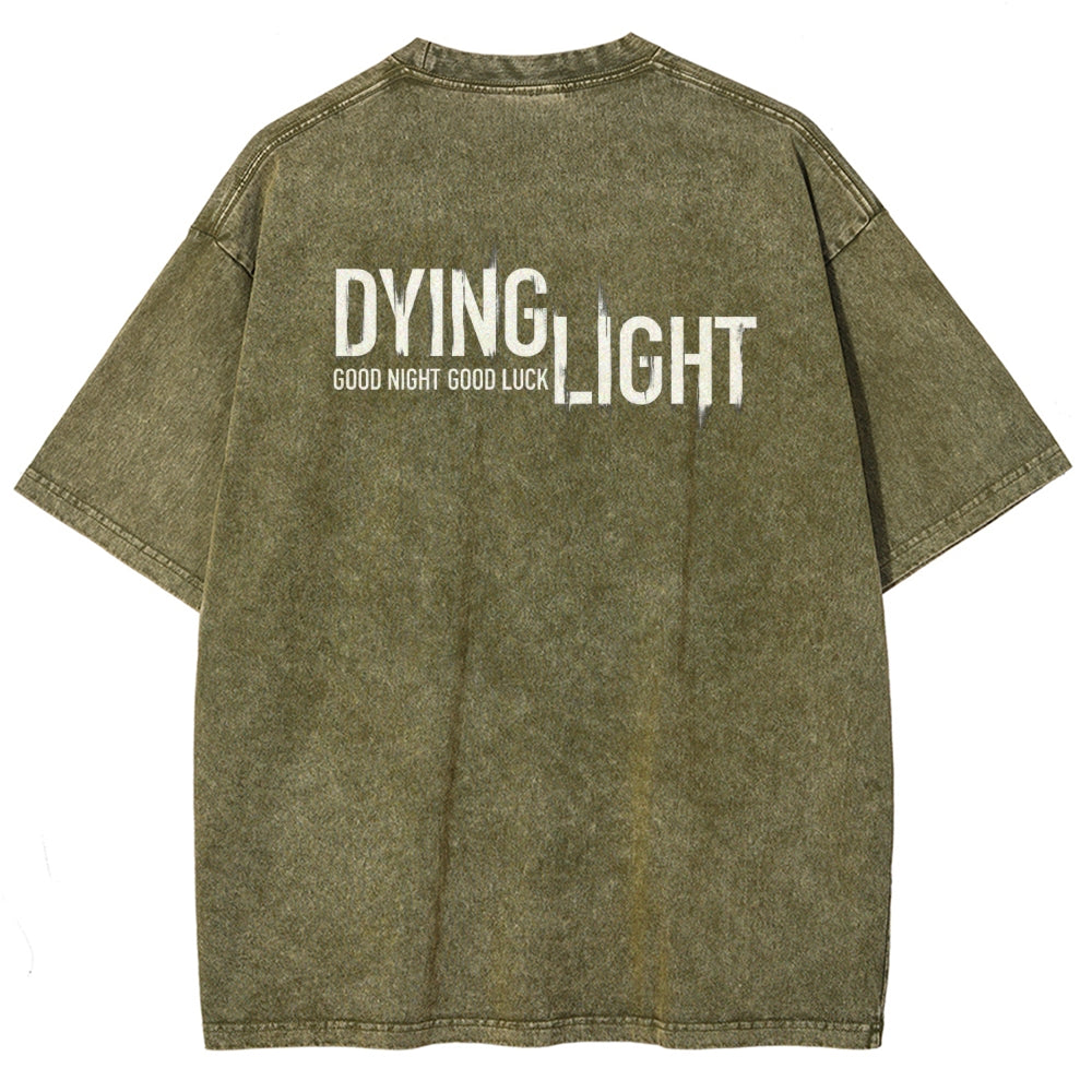 Dying Light Unisex Fit Washed T-Shirt 2605014010