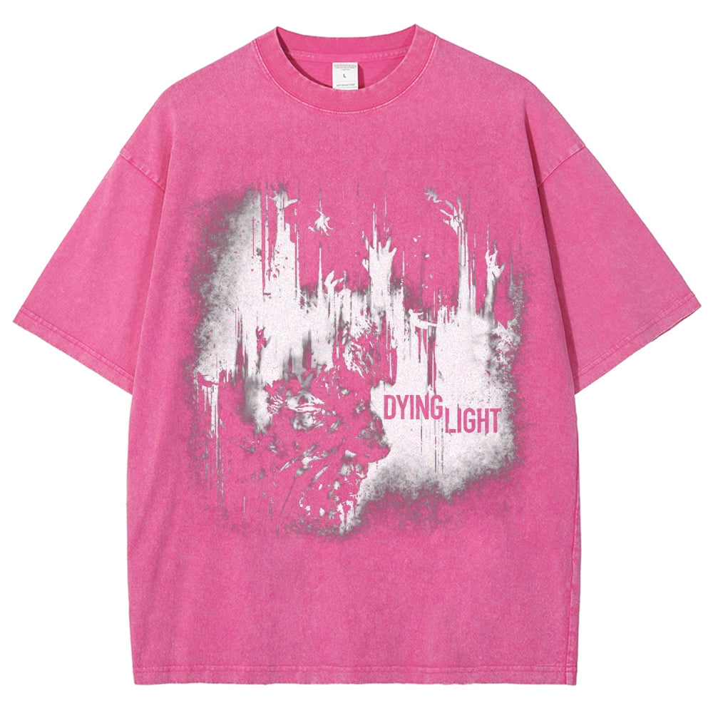 Dying Light Unisex Fit Washed T-Shirt 2605014010