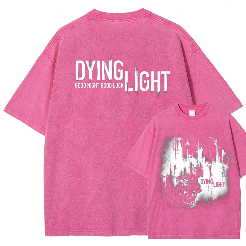 Dying Light Unisex Fit Washed T-Shirt 2605014010