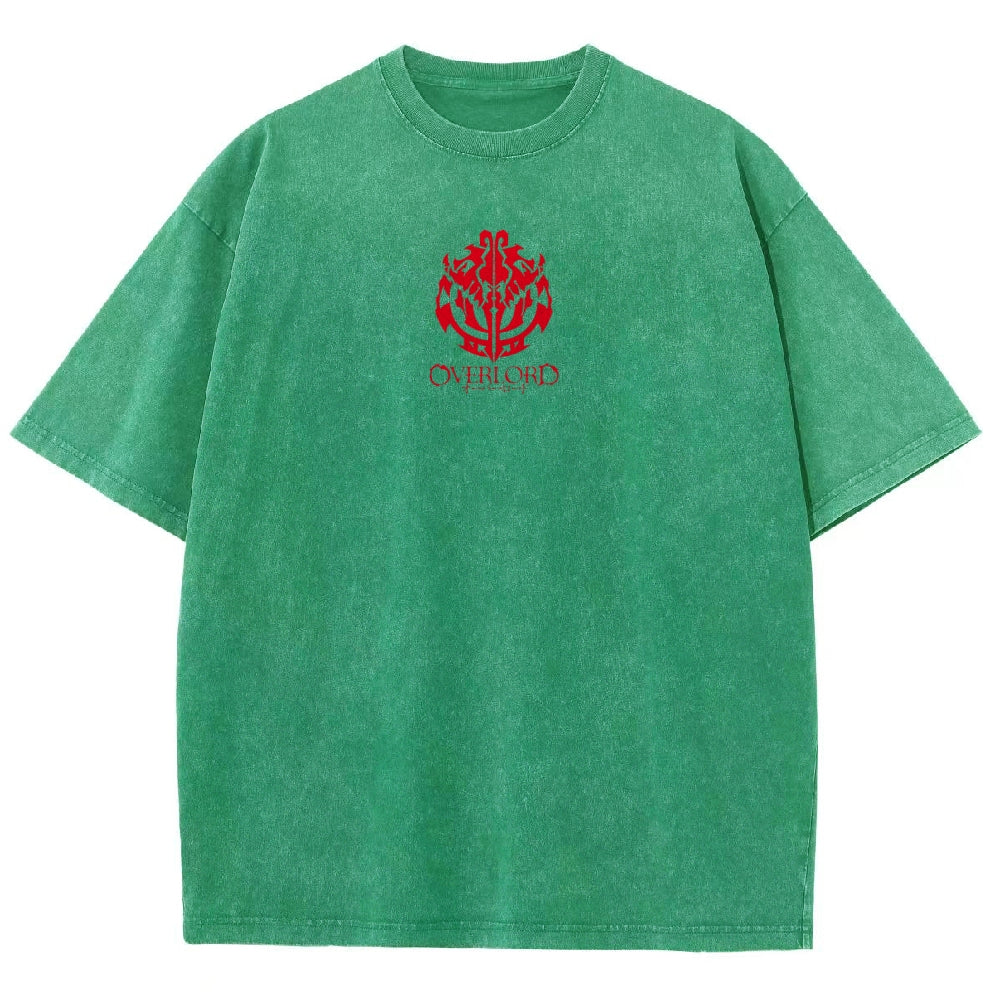 Overlord Unisex Fit Washed T-Shirt 2605014278