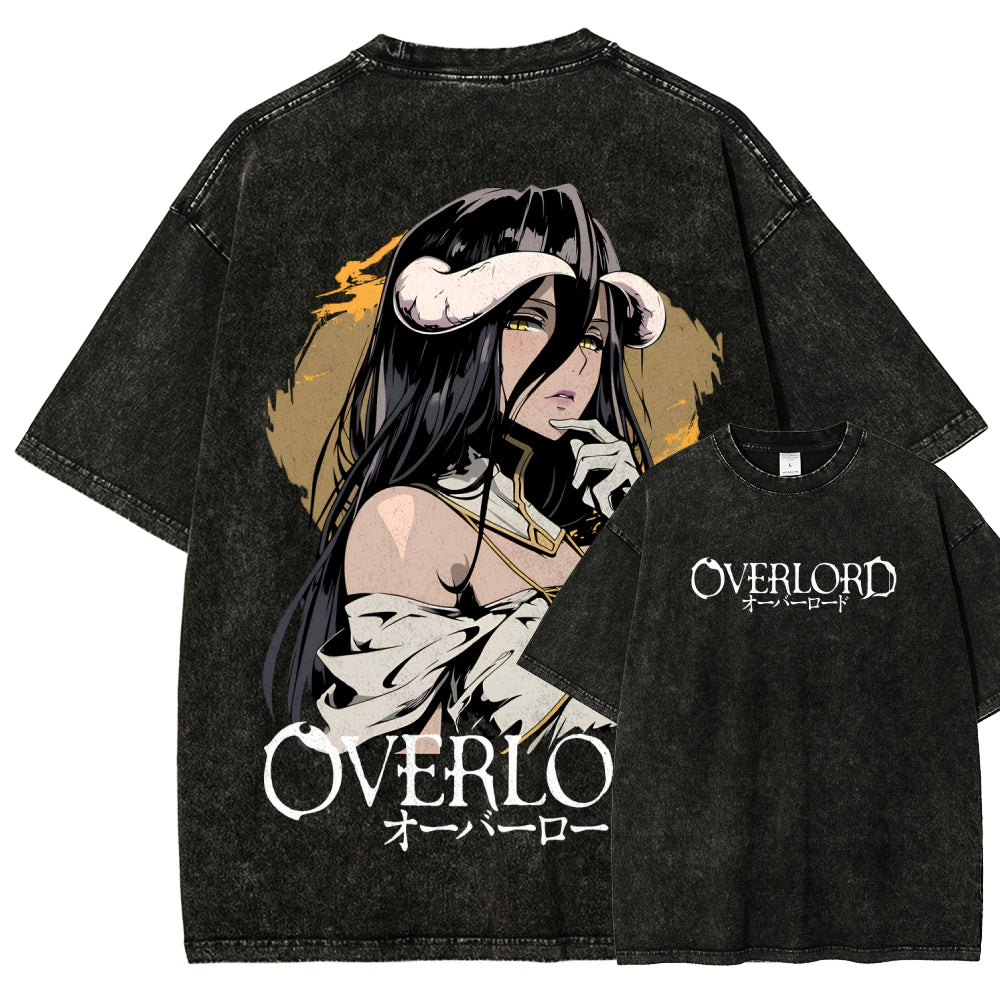 Overlord Unisex Fit Washed T-Shirt 2605014283