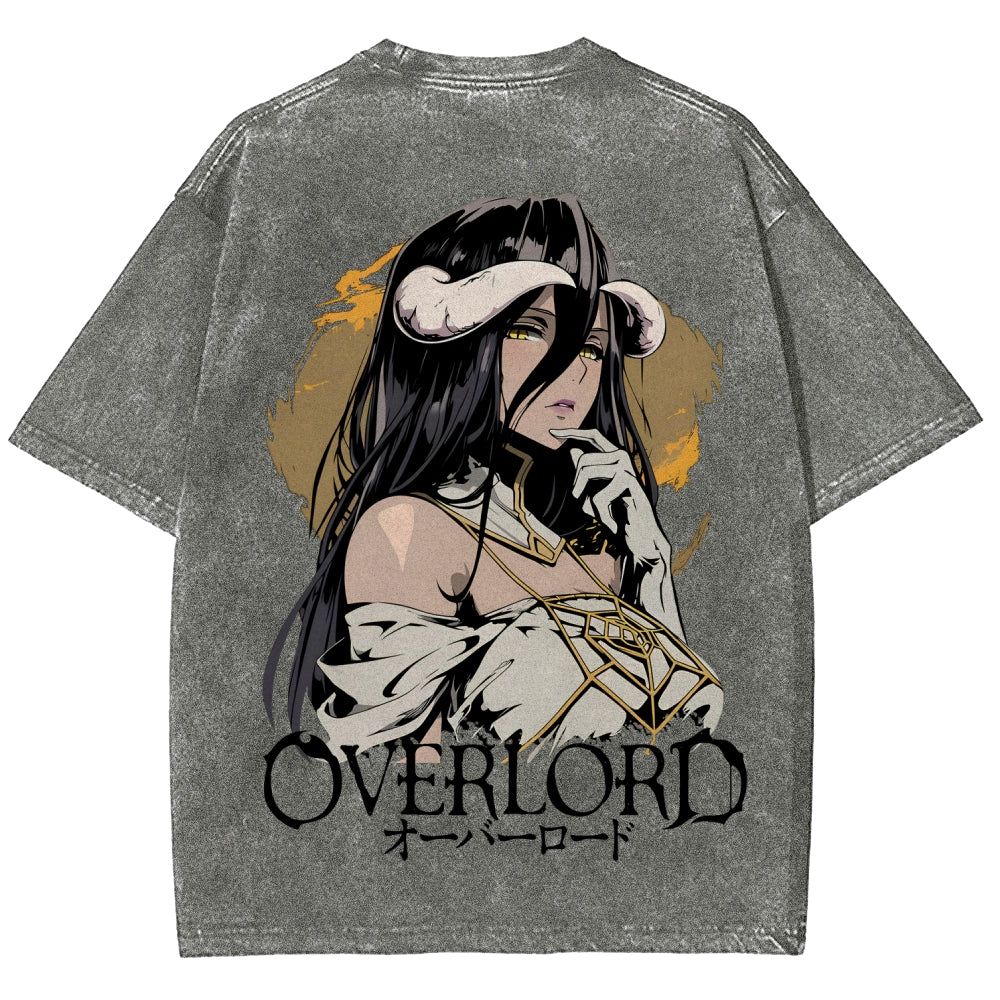 Overlord Unisex Fit Washed T-Shirt 2605014283