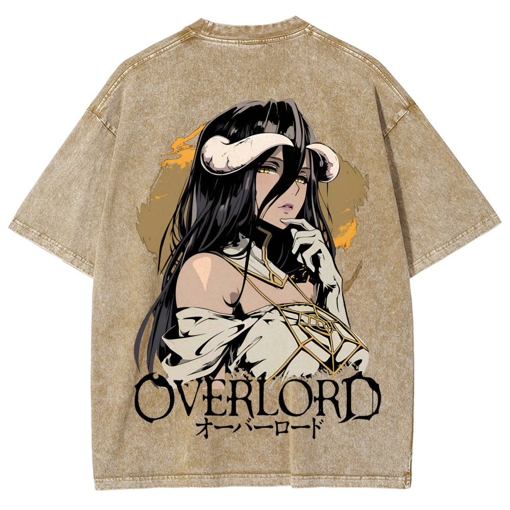 Overlord Unisex Fit Washed T-Shirt 2605014283